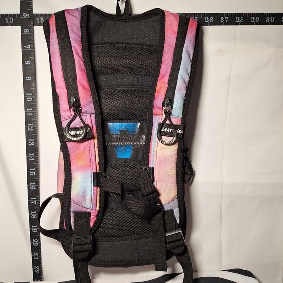 Vibedration Hydration Backpack w/o bladder Multicolor/Pink washed out color-Used main image 9